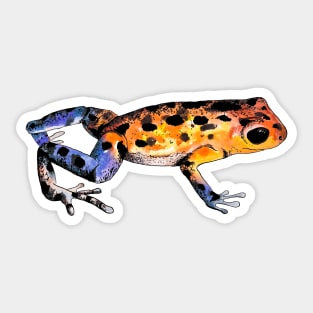 red frog Sticker
